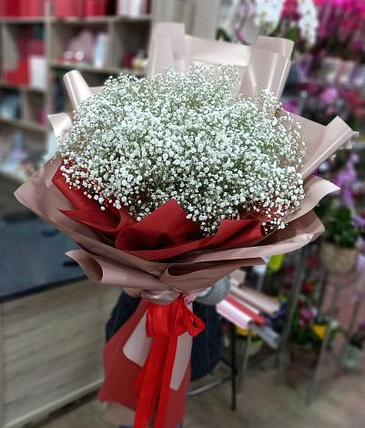 Букет цветов из: Гипсофила в Вешки