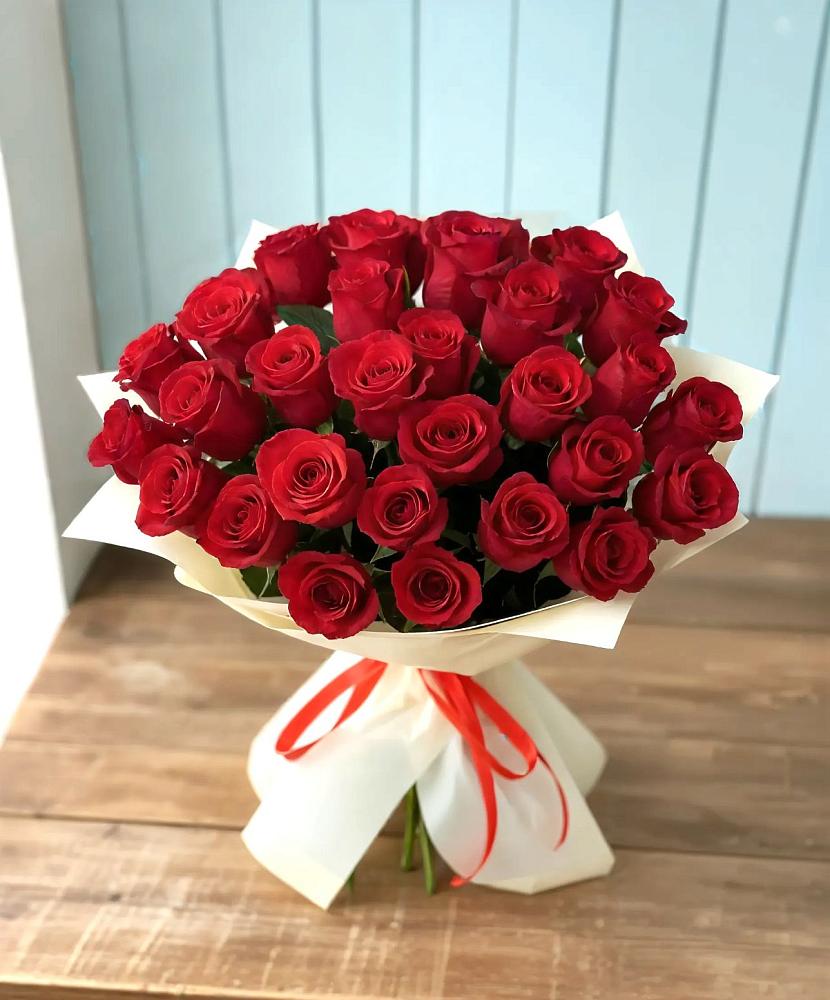 Букет 29 Красных роз в Вешки