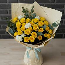 Букет цветов из:  Розы #REPLACE_PRED# Вешки