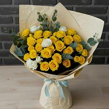 Букет цветов из:  Розы в Вешки