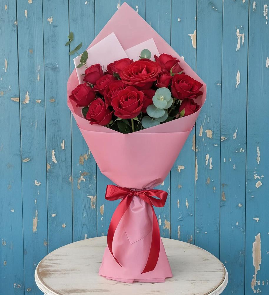 Букет цветов из: Розы в Вешки