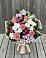 Букет цветов из: Альстромерии, Гвоздики, Розы и Хризантемы в Вешки