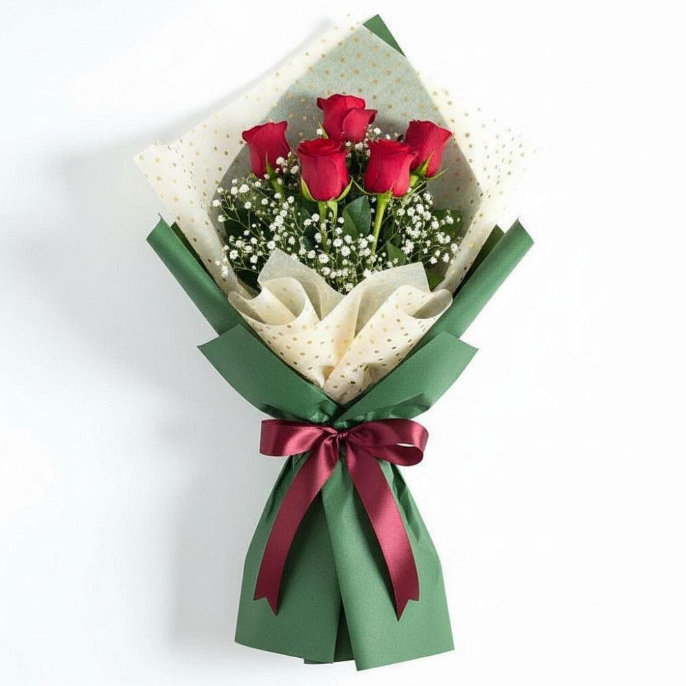 Букет цветов из: Розы в Вешки