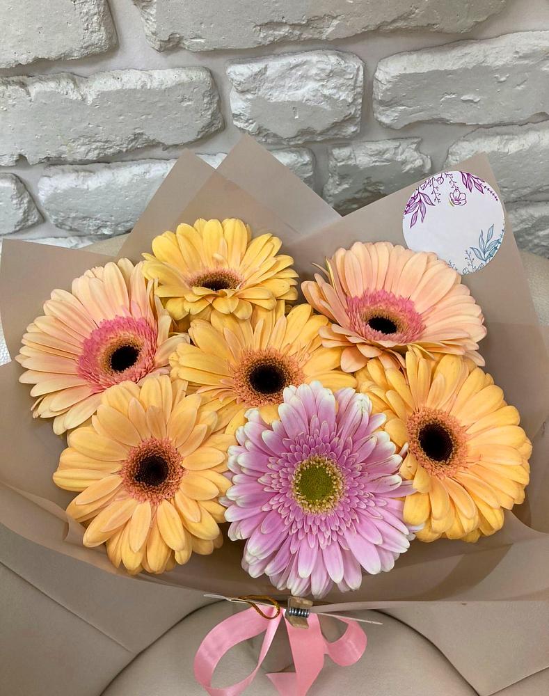 Букет цветов из: Герберы в Вешки