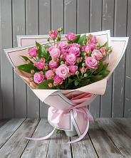 Букет Розовый кустик в Вешки