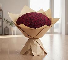Букет 101 Красная роза в Вешки
