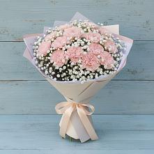 Букет цветов из:  Гвоздики в Вешки