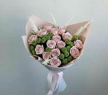 Букет цветов из:  Розы и Хризантемы в Вешки