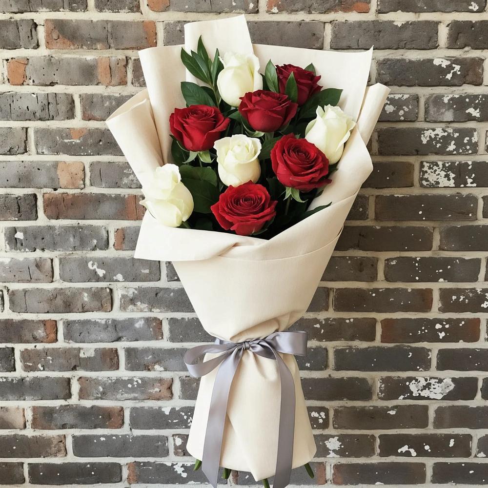 Букет цветов из: Розы в Вешки