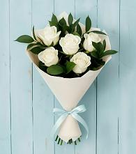 Букет цветов из:  Розы в Вешки