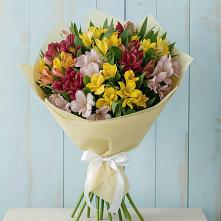 Букет цветов из:  Альстромерии в Вешки