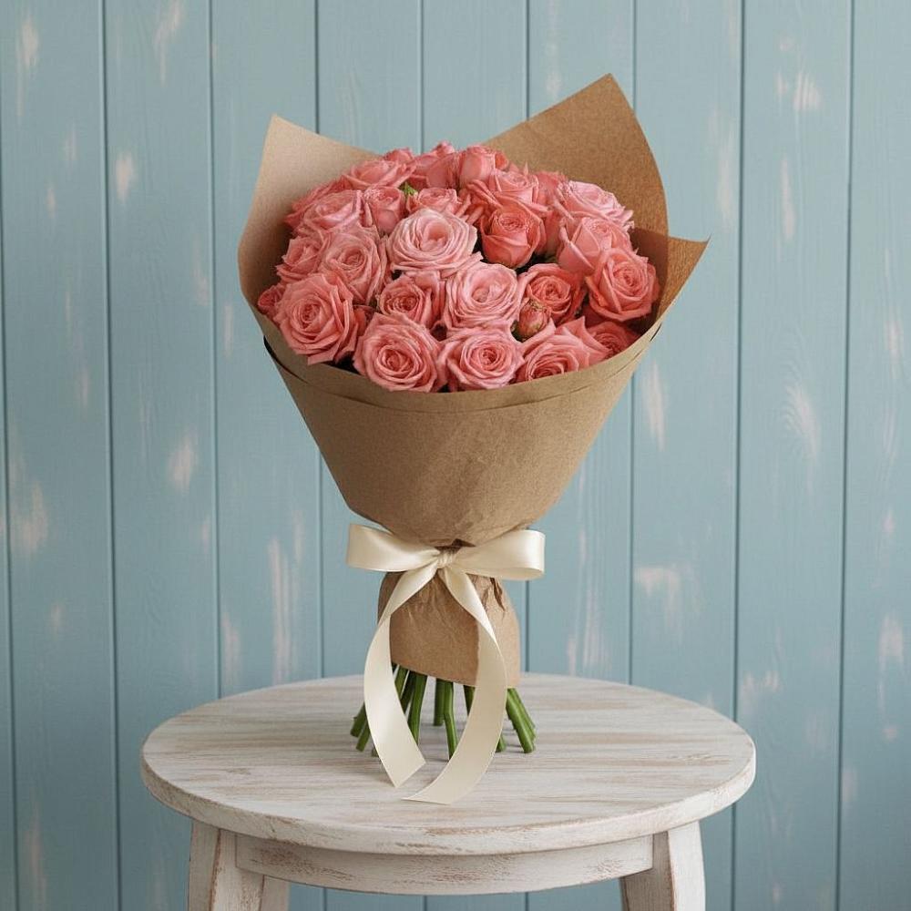 Букет цветов из: Розы в Вешки