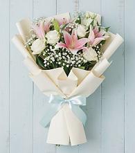 Букет цветов из:  Лилии в Вешки