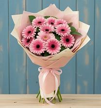 Букет цветов из:  Герберы #REPLACE_PRED# Вешки