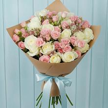 Букет цветов из:  Розы в Вешки