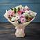 Букет цветов из: Хризантемы, Альстромерии и Розы в Вешки